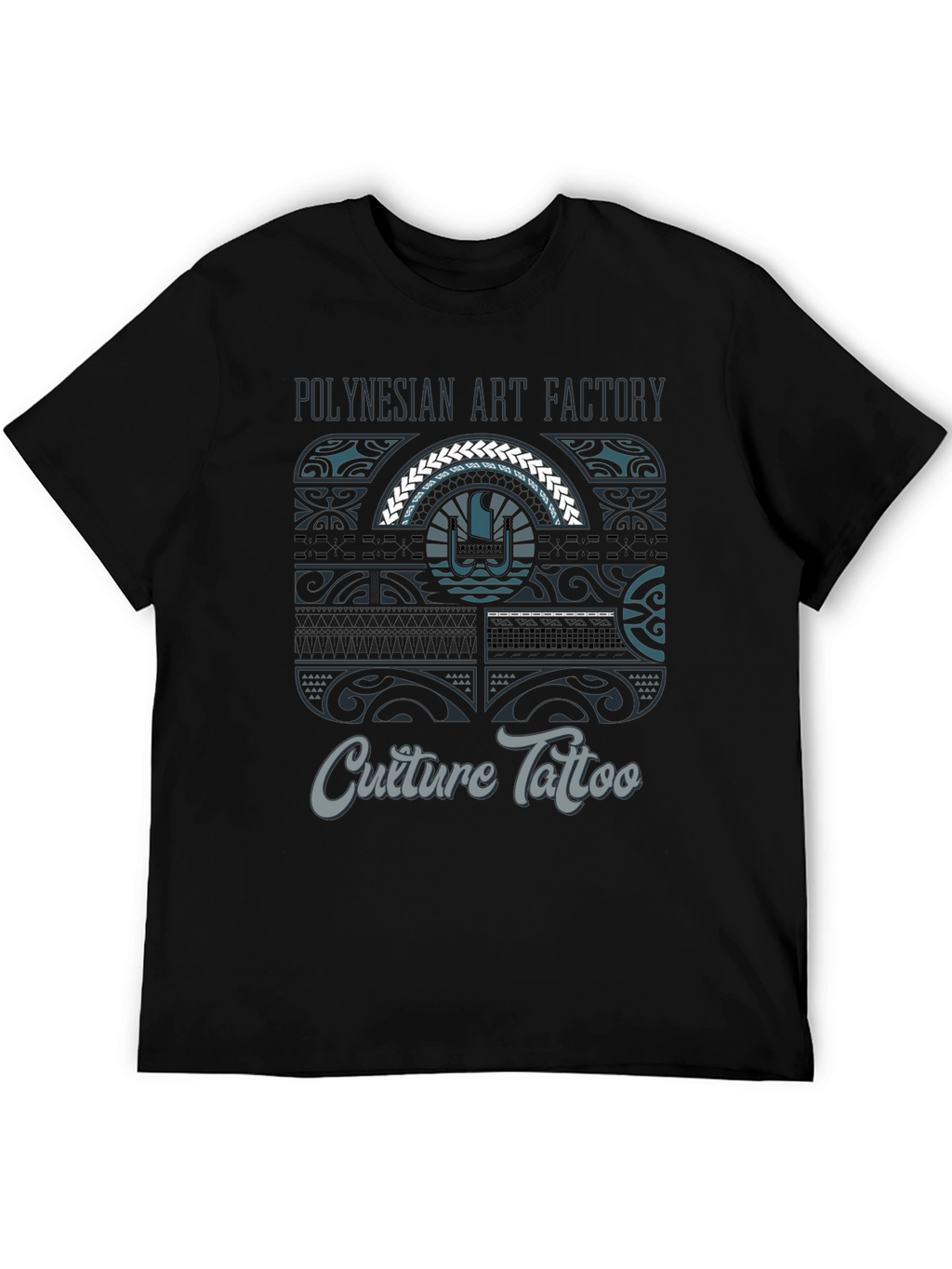 Polynesian Art Factory Culture Tattoo T-Shirt