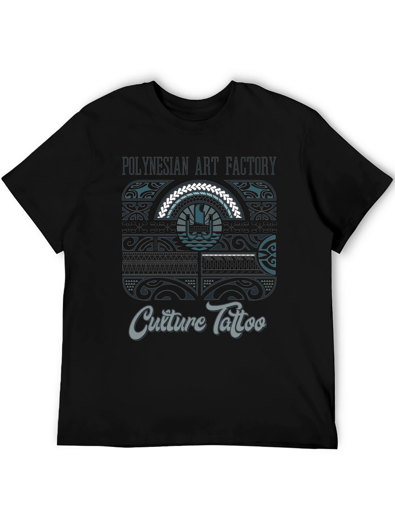 Polynesian Art Factory Culture Tattoo T-Shirt