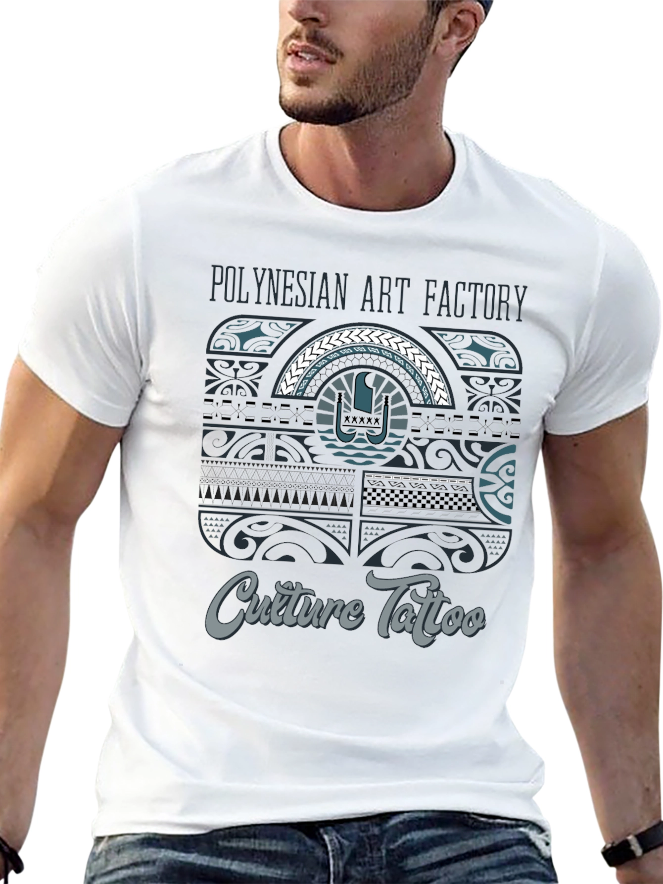 Polynesian Art Factory Culture Tattoo T-Shirt