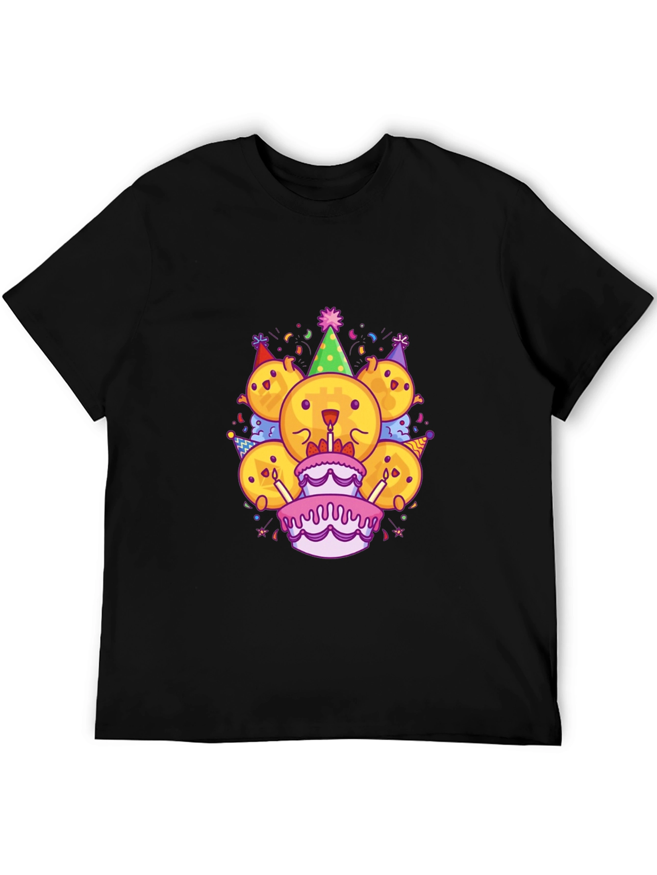 Bitcoin Birthday Party T-Shirt - Crypto Celebration!