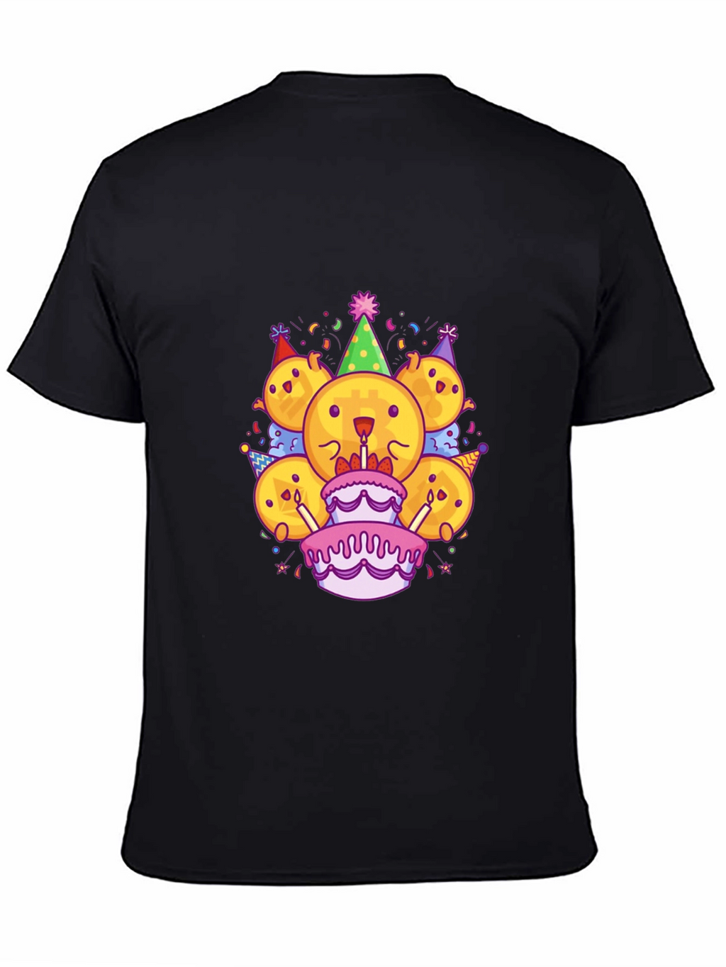 Bitcoin Birthday Party T-Shirt - Crypto Celebration!