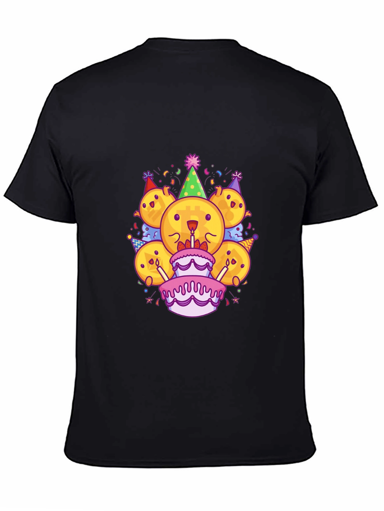 Bitcoin Birthday Party T-Shirt - Crypto Celebration!