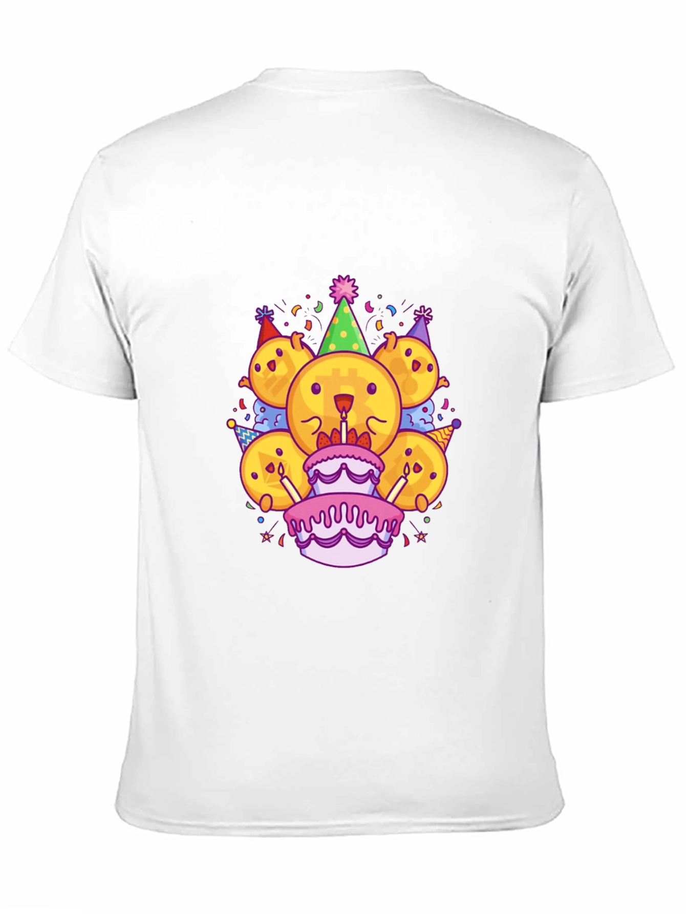 Bitcoin Birthday Party T-Shirt - Crypto Celebration!