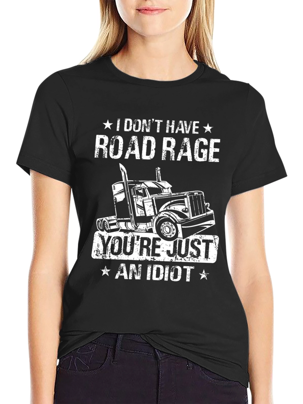 Road Rage Humor T-Shirt - Trucker Tee