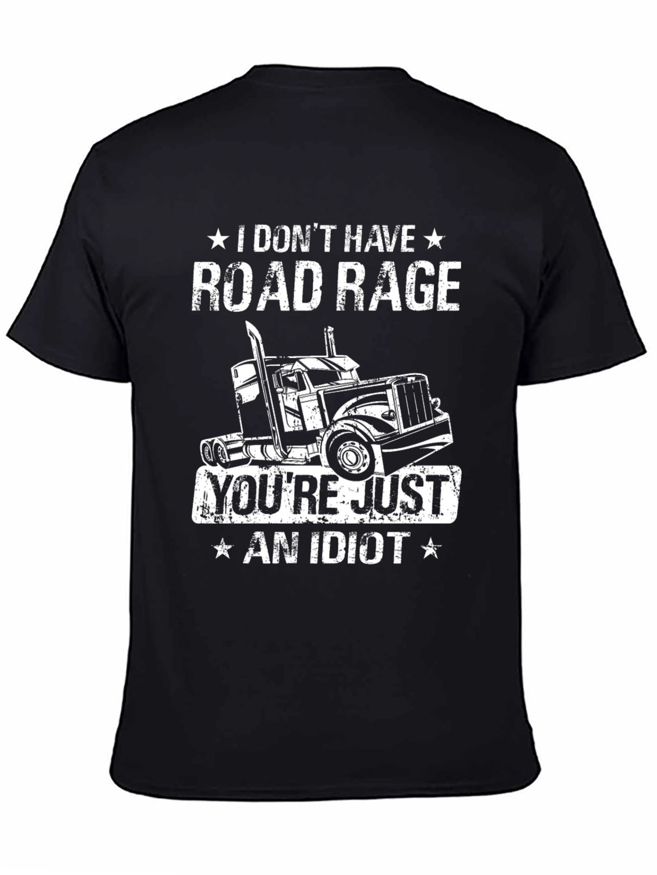 Road Rage Humor T-Shirt - Trucker Tee