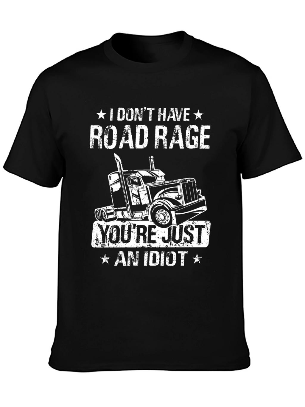 Road Rage Humor T-Shirt - Trucker Tee