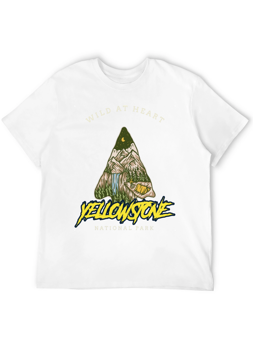 Wild at Heart Yellowstone National Park T-Shirt