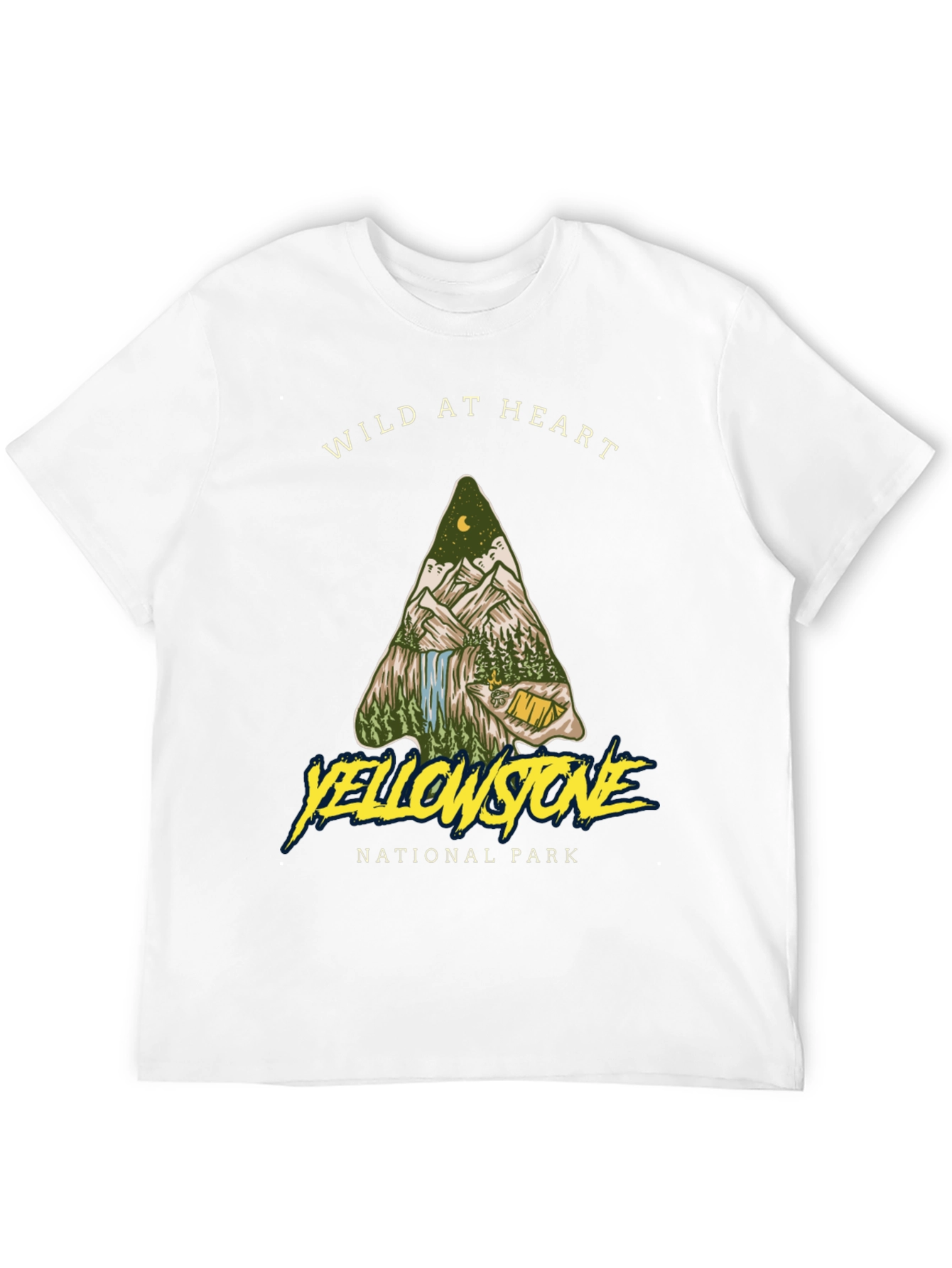 Wild at Heart Yellowstone National Park T-Shirt