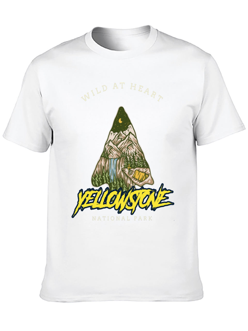Wild at Heart Yellowstone National Park T-Shirt