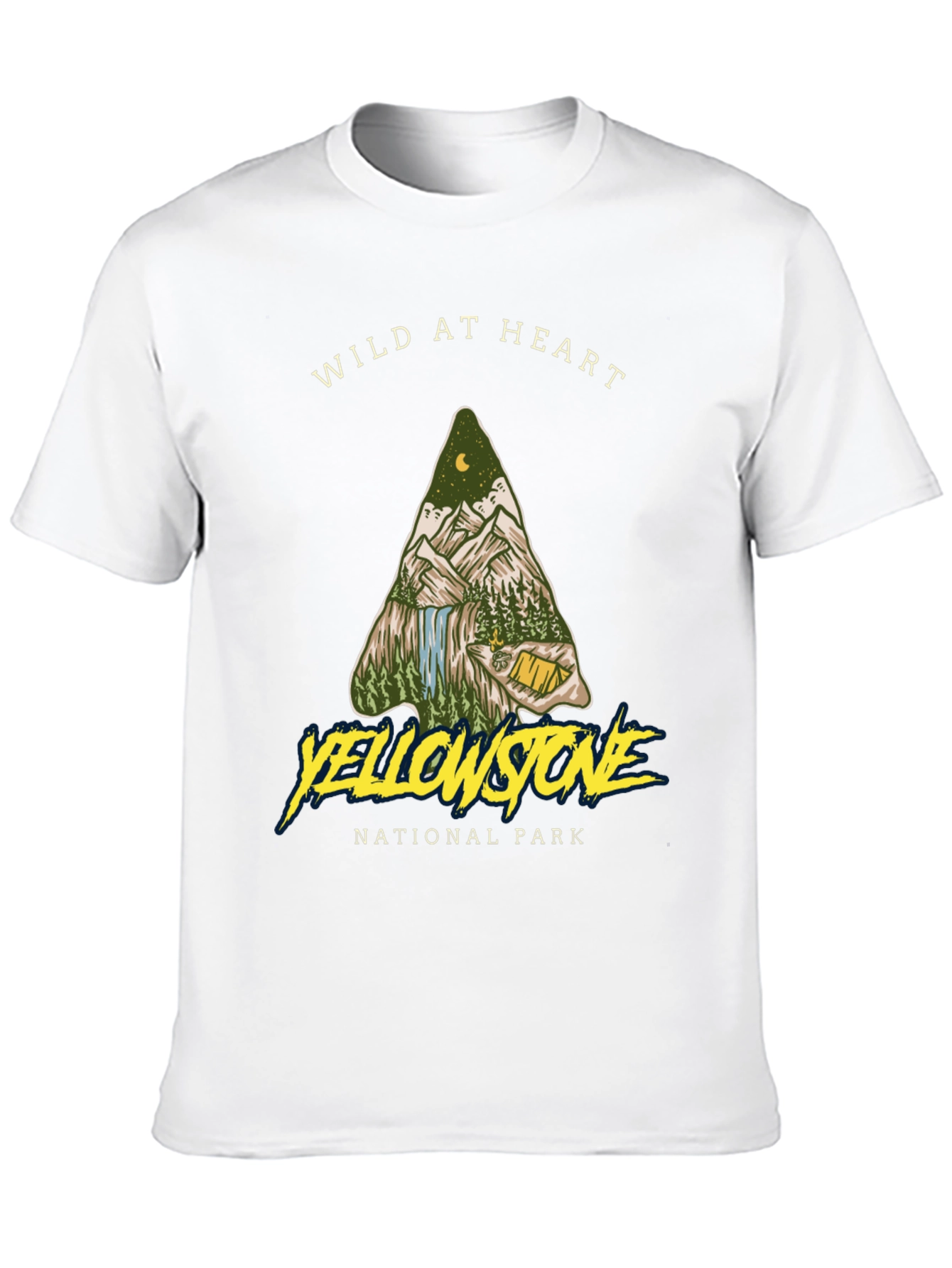 Wild at Heart Yellowstone National Park T-Shirt