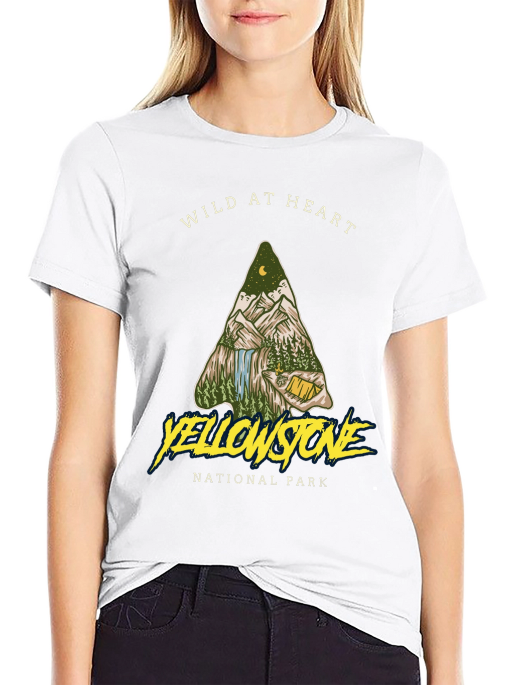 Wild at Heart Yellowstone National Park T-Shirt