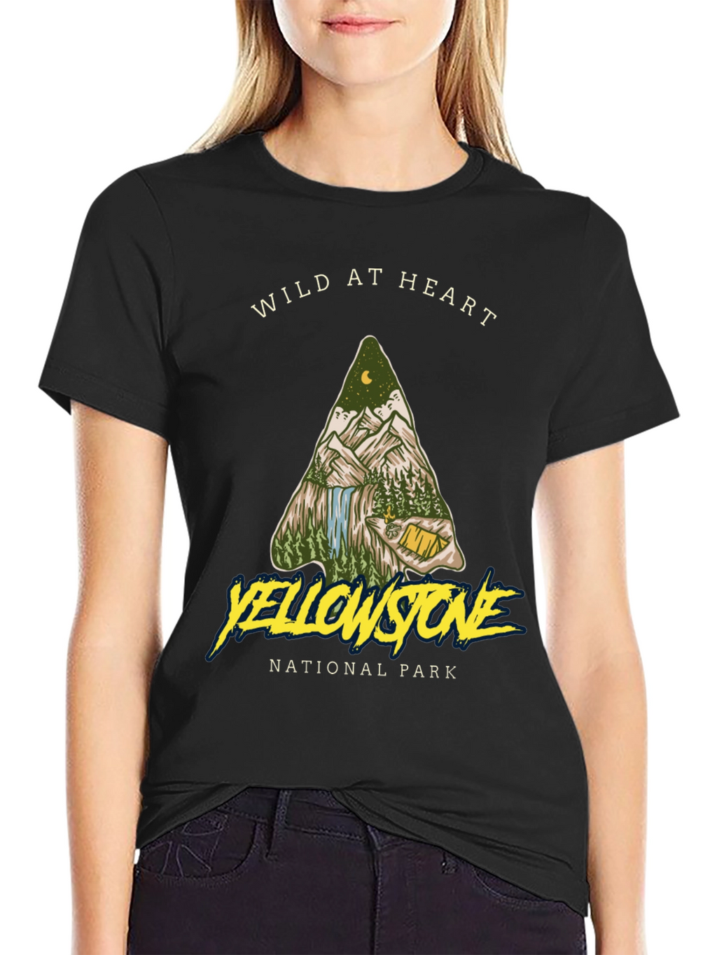 Wild at Heart Yellowstone National Park T-Shirt