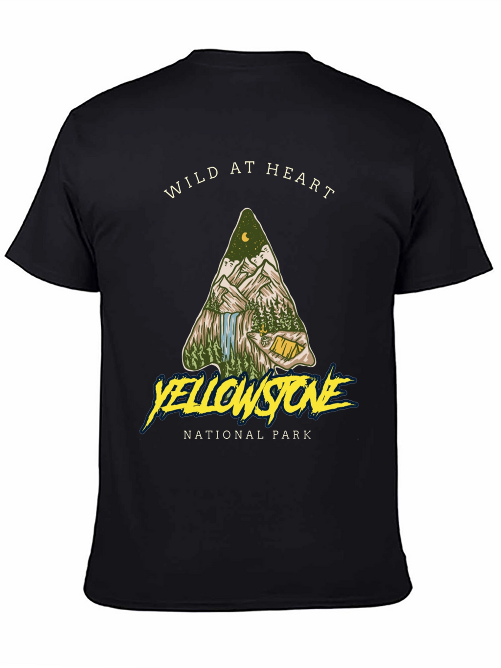 Wild at Heart Yellowstone National Park T-Shirt