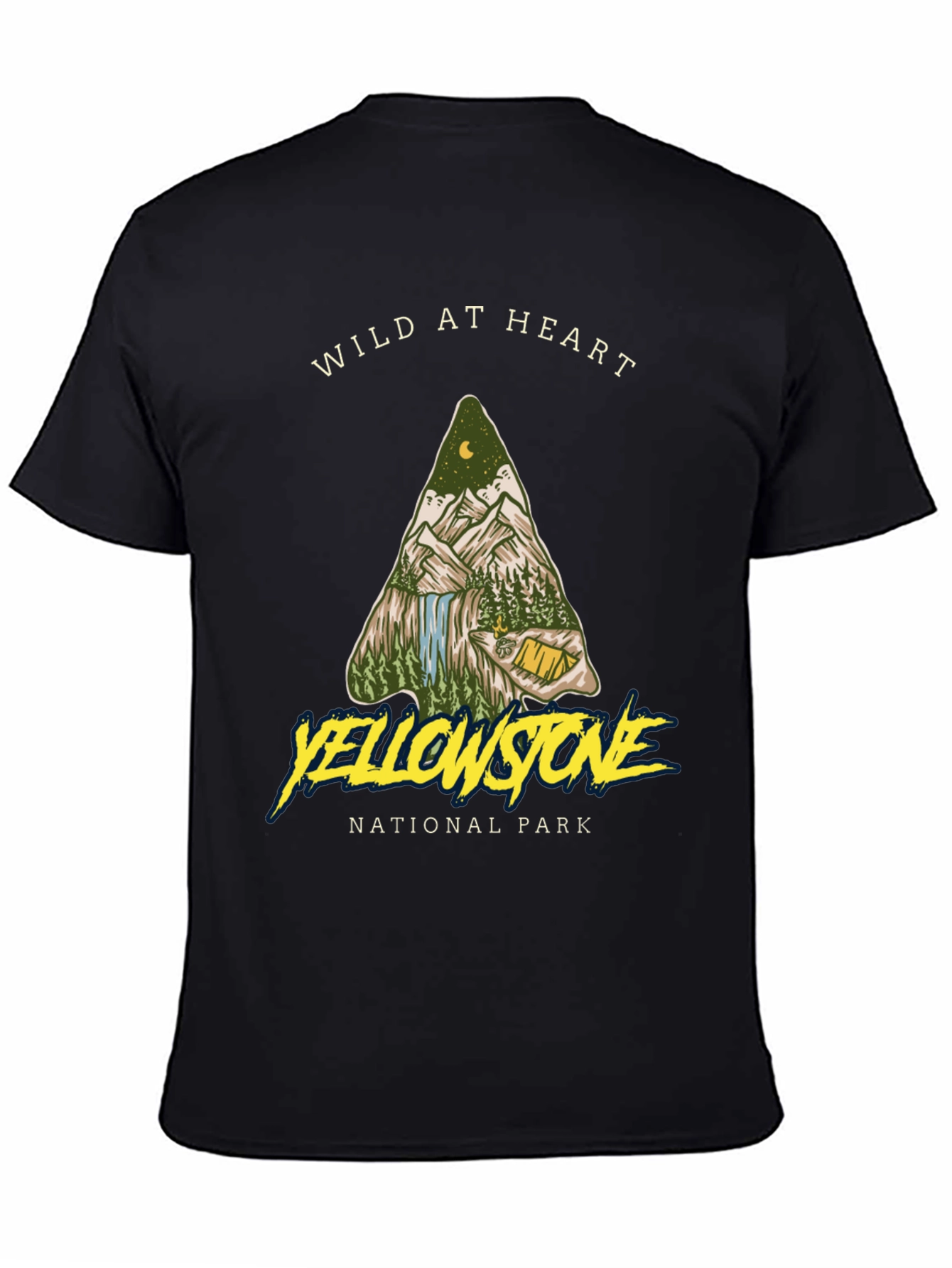 Wild at Heart Yellowstone National Park T-Shirt