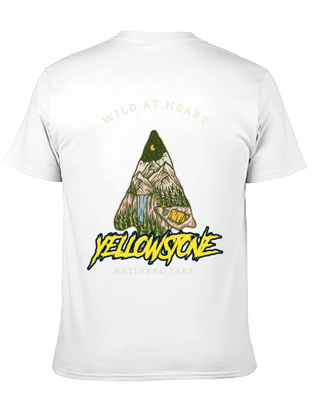 Wild at Heart Yellowstone National Park T-Shirt
