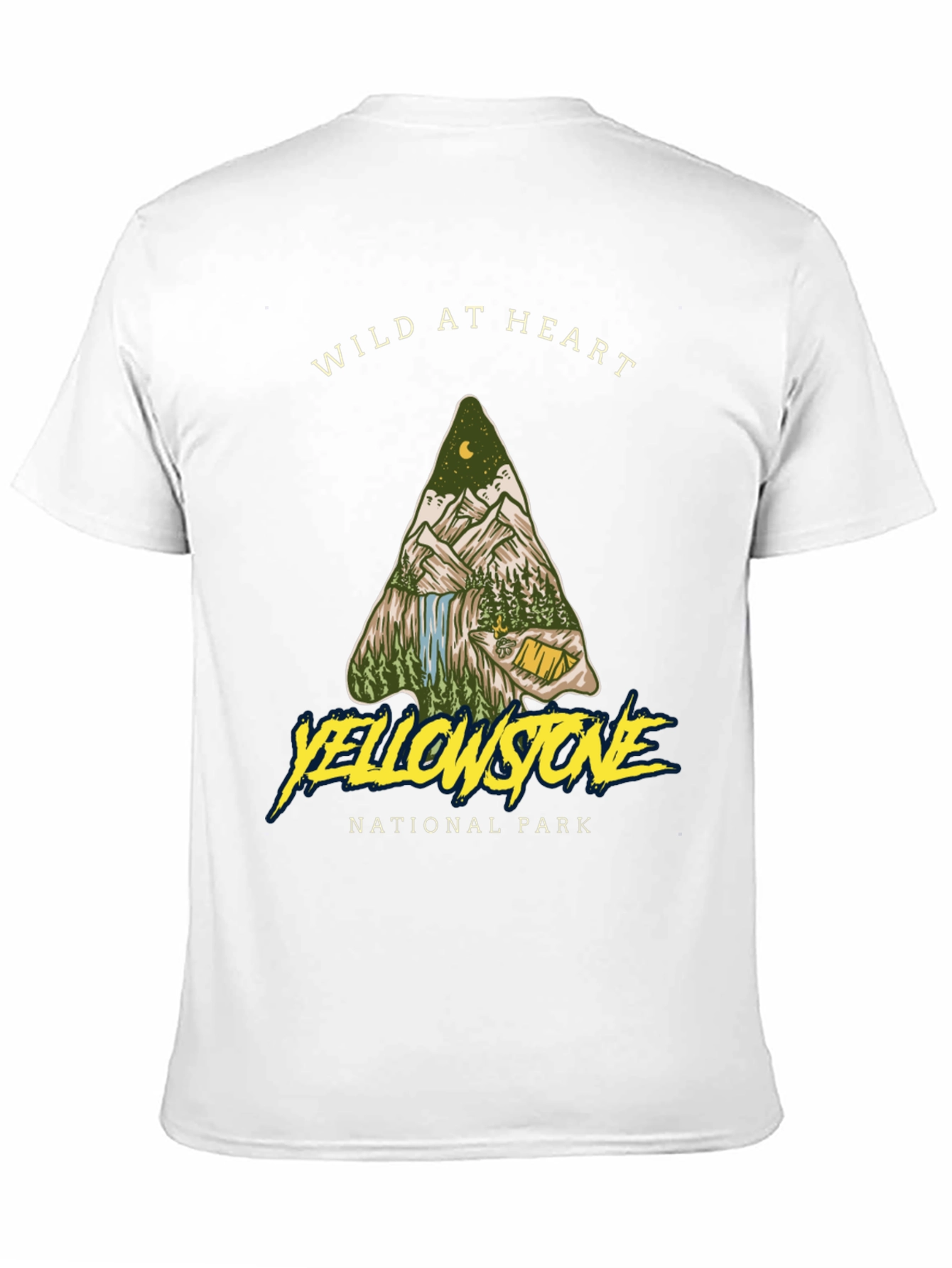 Wild at Heart Yellowstone National Park T-Shirt
