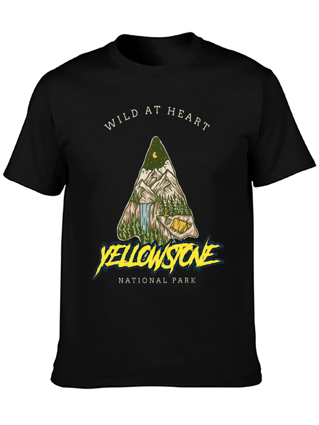 Wild at Heart Yellowstone National Park T-Shirt