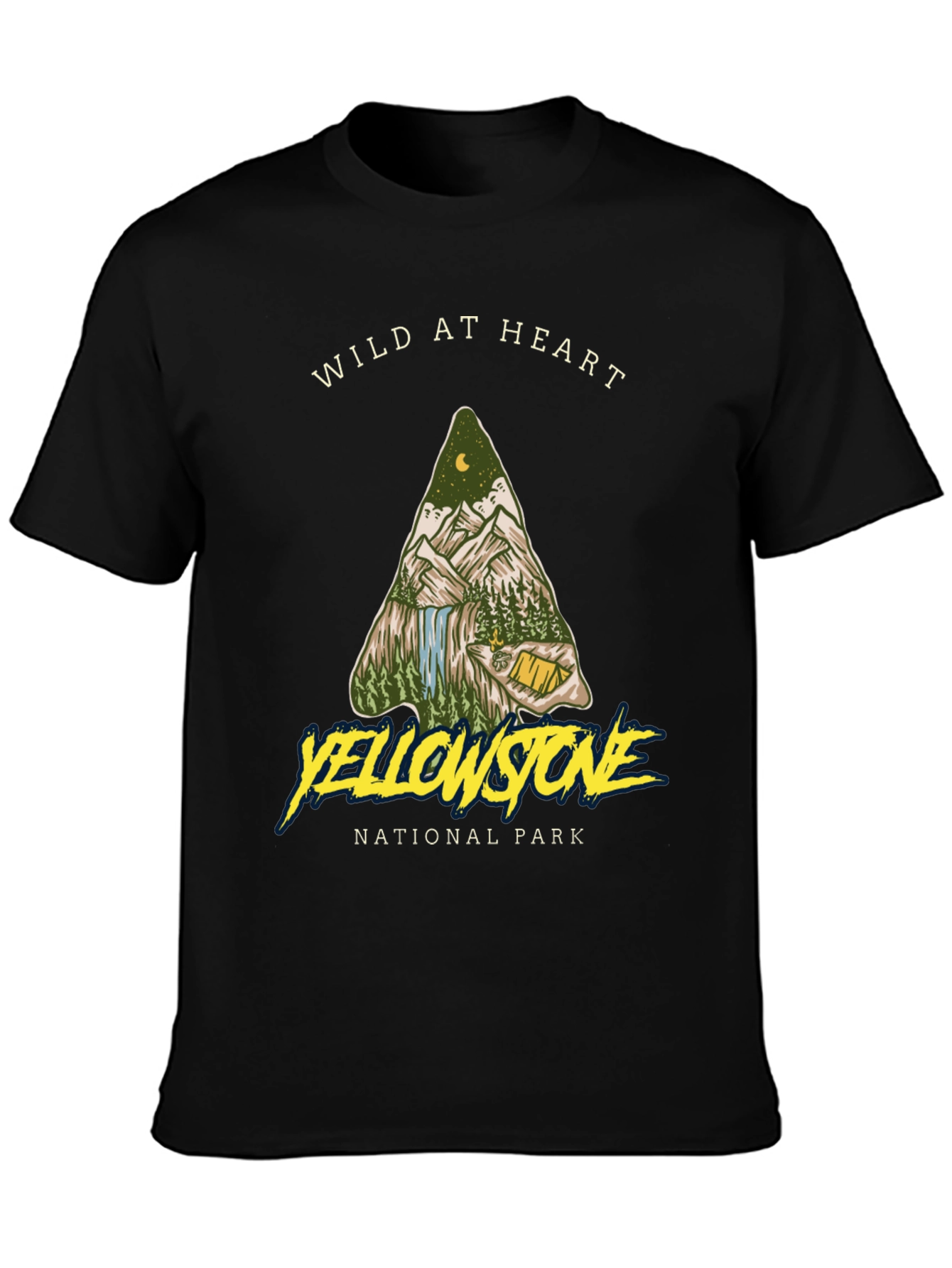 Wild at Heart Yellowstone National Park T-Shirt