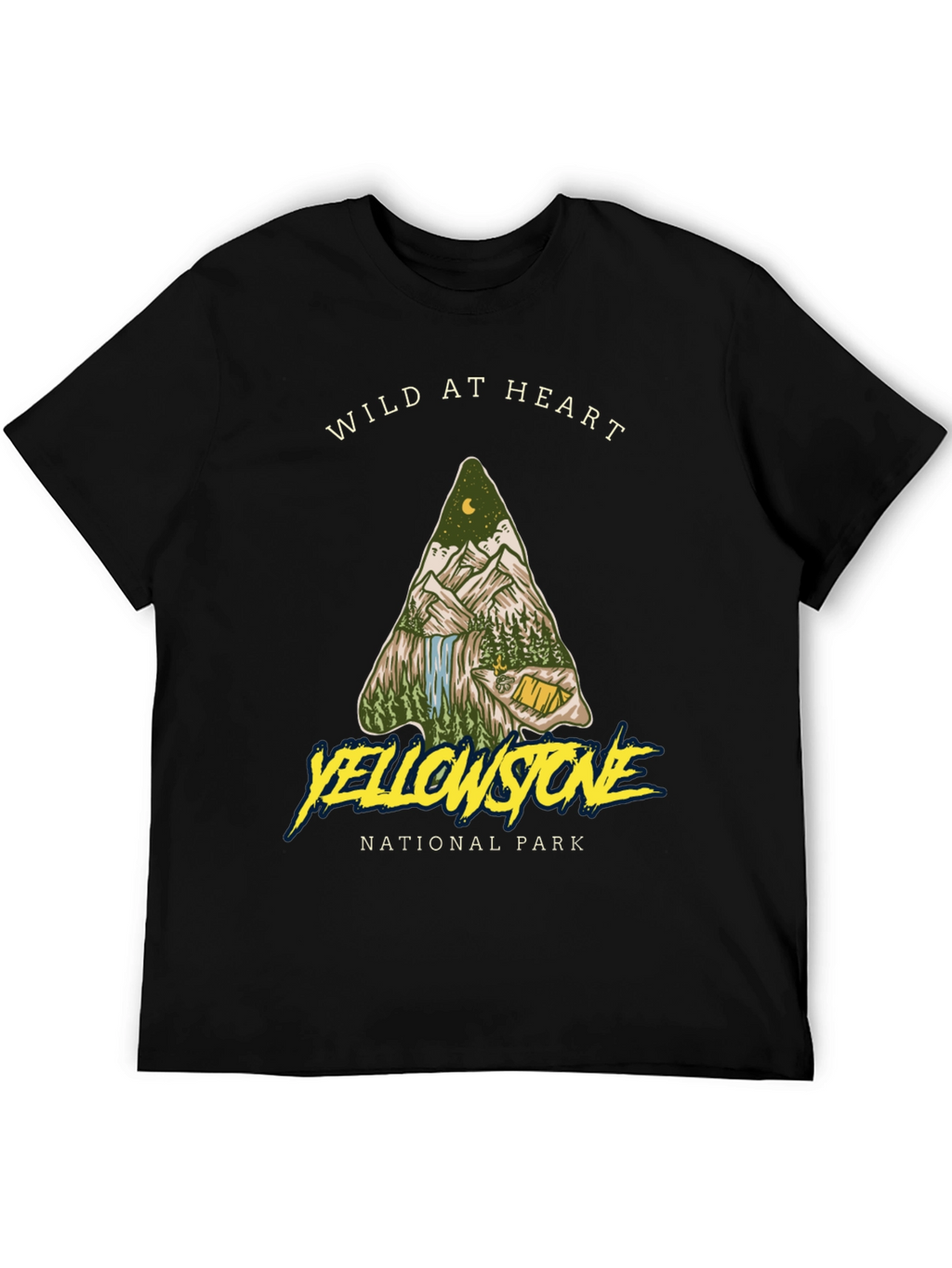 Wild at Heart Yellowstone National Park T-Shirt