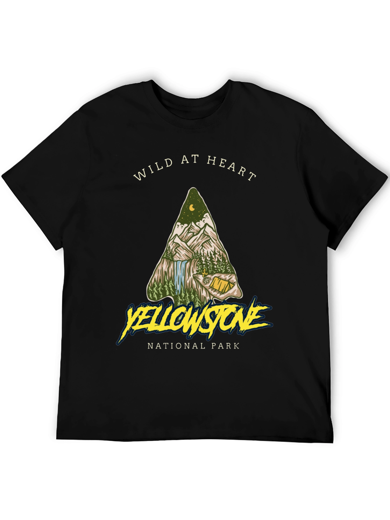 Wild at Heart Yellowstone National Park T-Shirt