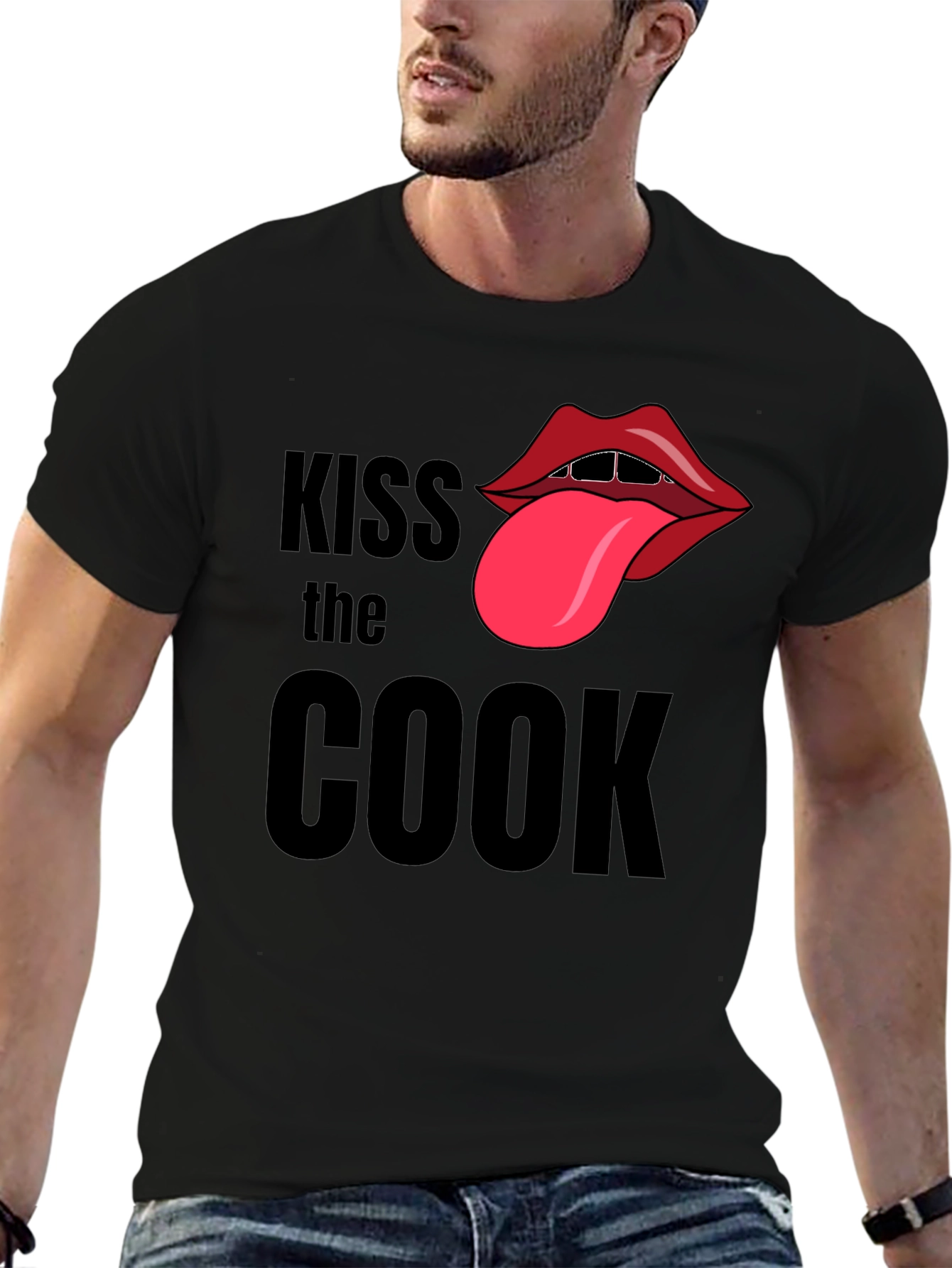 Kiss the Cook Graphic T-Shirt