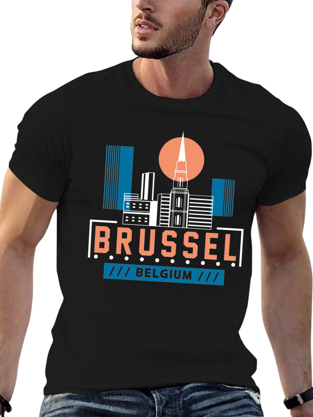Brussels Belgium Graphic T-Shirt