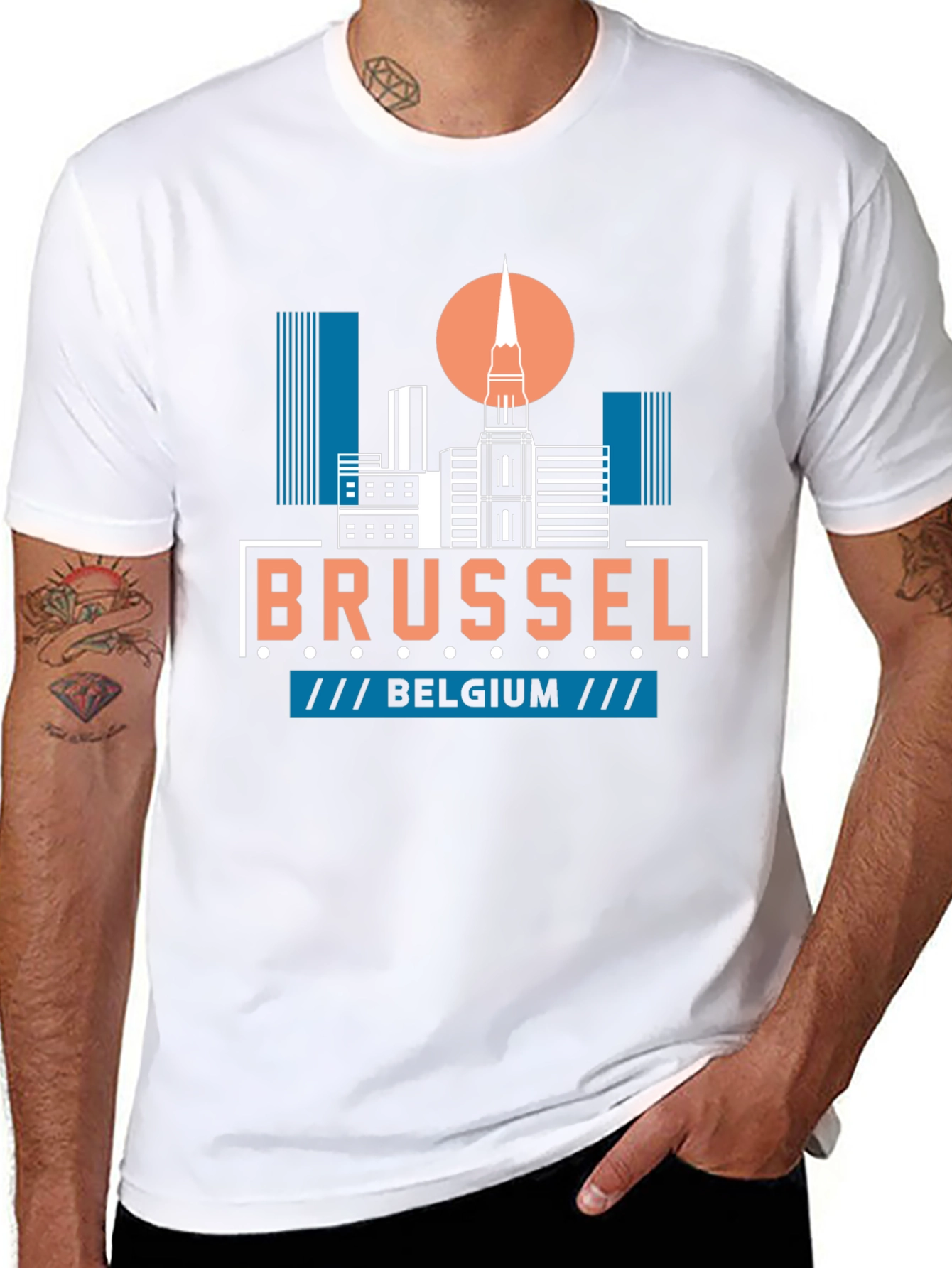 Brussels Belgium Graphic T-Shirt