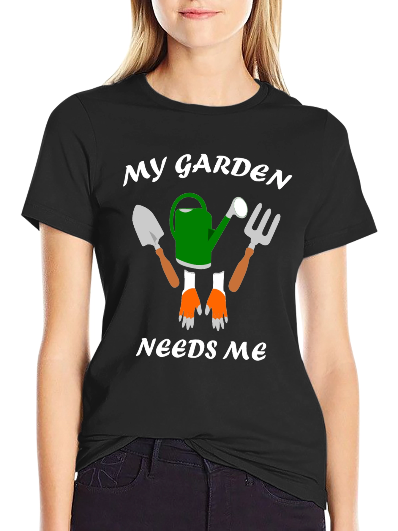My Garden Needs Me Graphic Tee - Gardening Humor T-Shirt