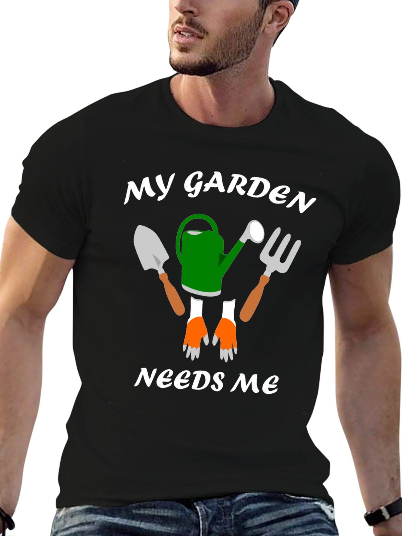 My Garden Needs Me Graphic Tee - Gardening Humor T-Shirt