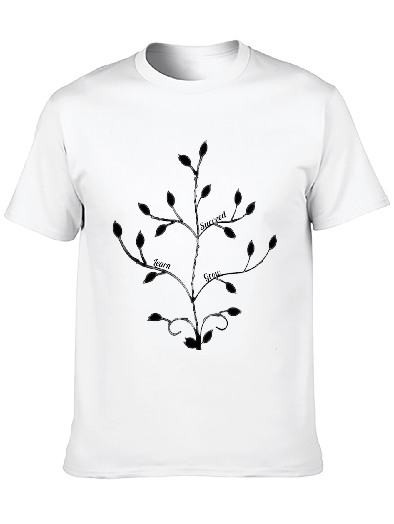 Growth Mindset Tee - Learn Grow Succeed