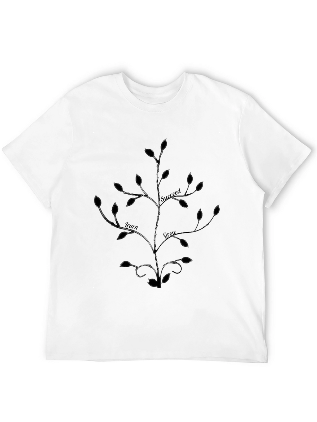 Growth Mindset Tee - Learn Grow Succeed