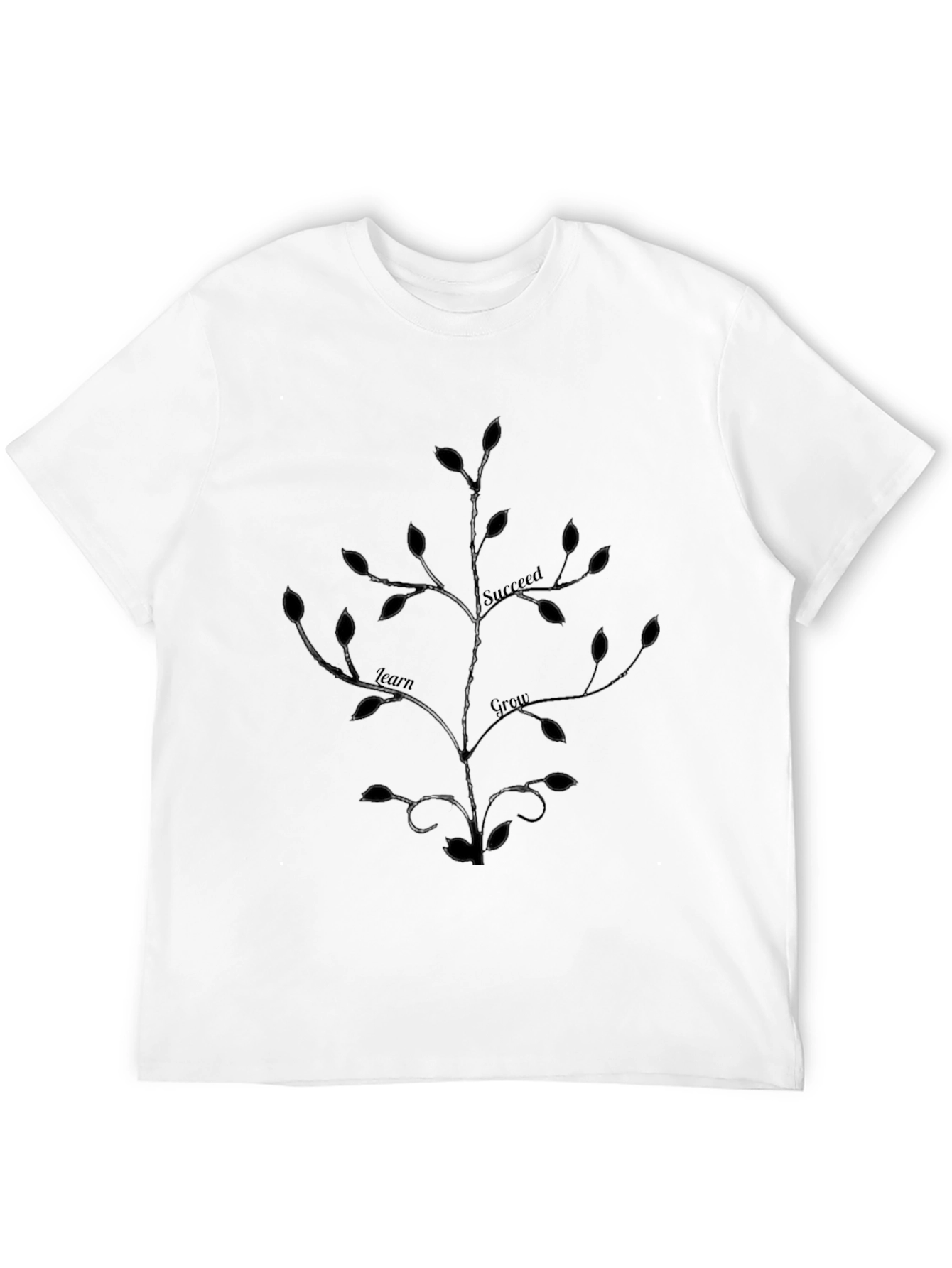 Growth Mindset Tee - Learn Grow Succeed