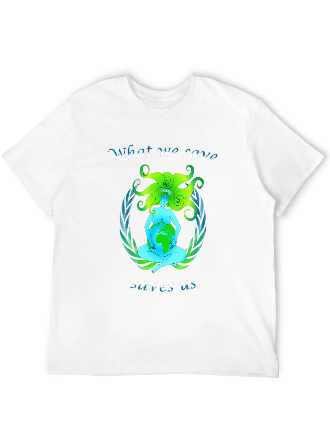 Earth Mother Tee: Save the Planet Save Us
