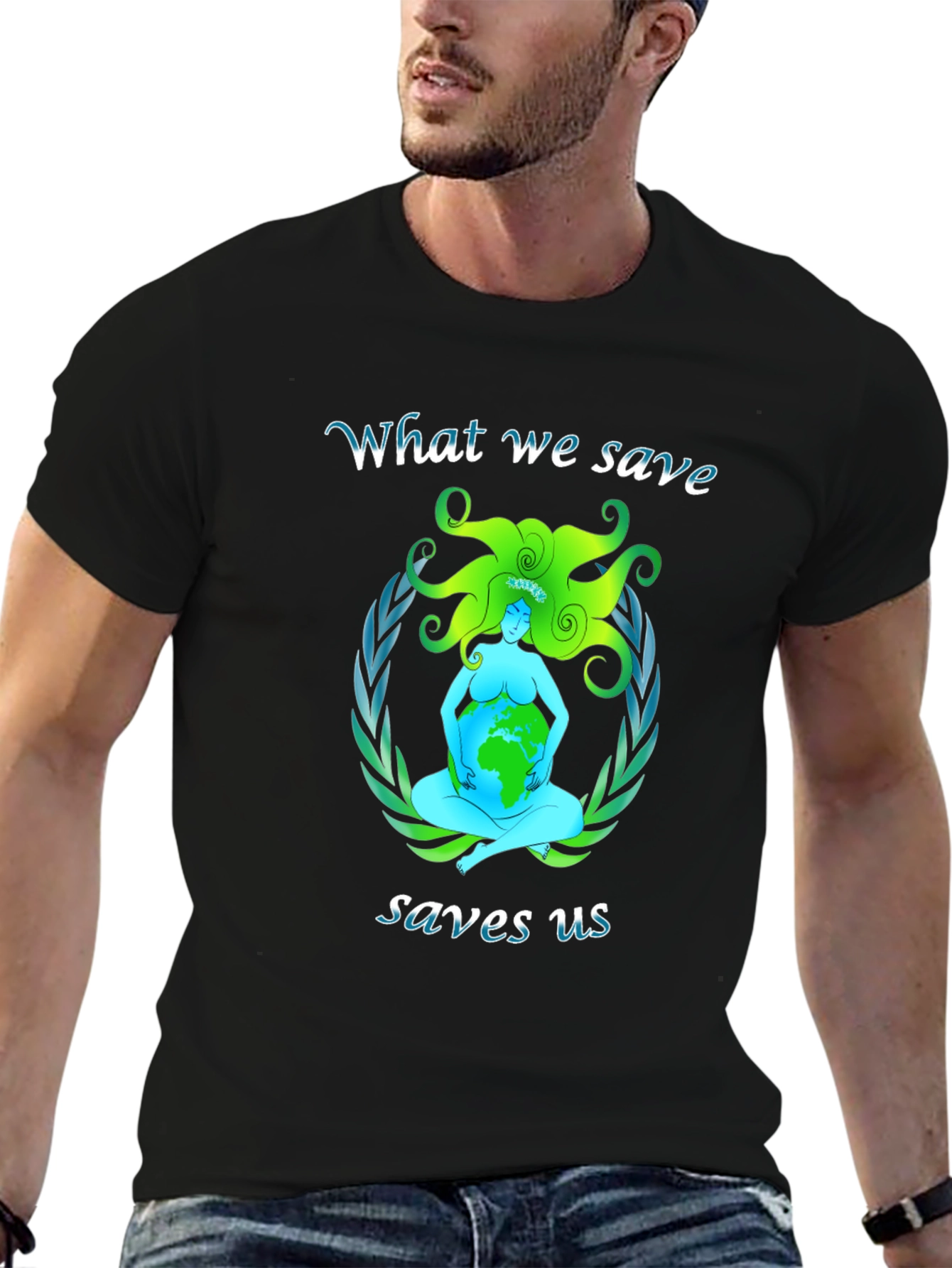 Earth Mother Tee: Save the Planet Save Us