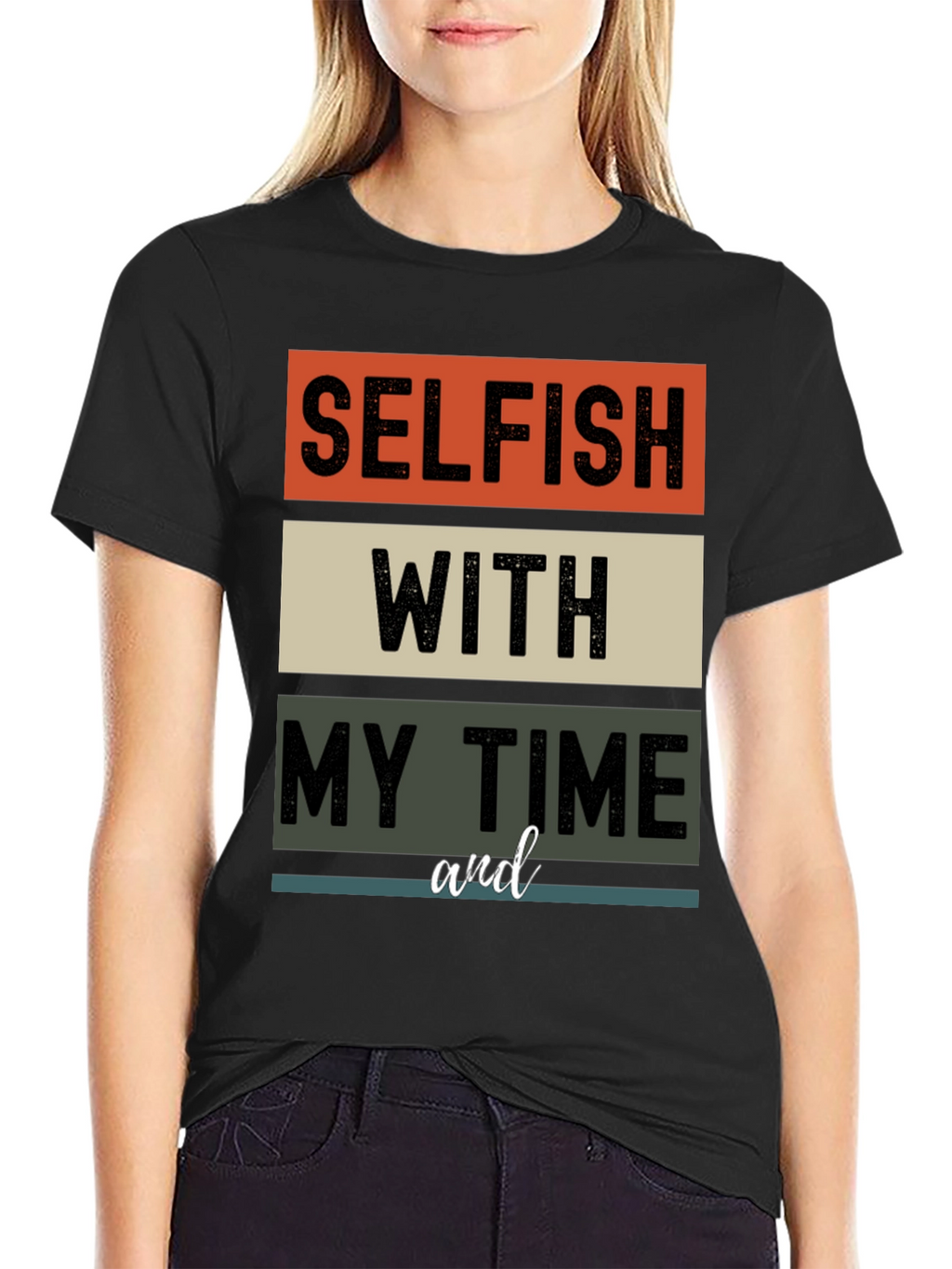 Selfish With My Time Graphic Tee