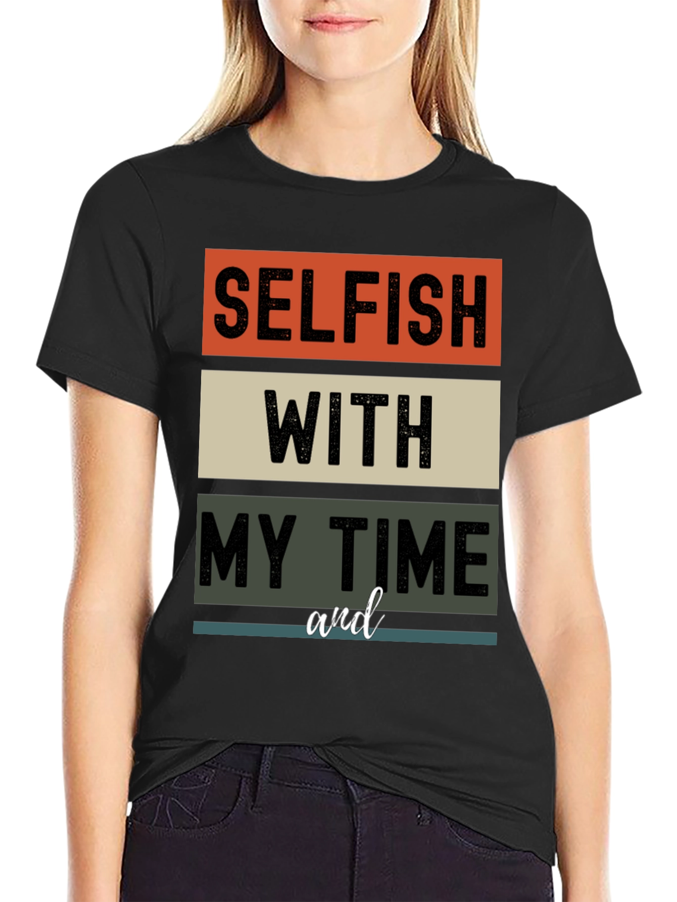 Selfish With My Time Graphic Tee