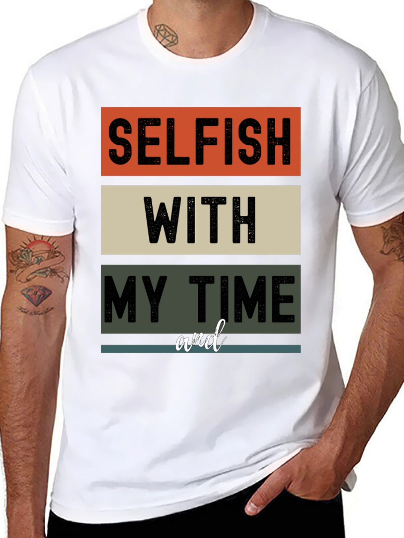 Selfish With My Time Graphic Tee