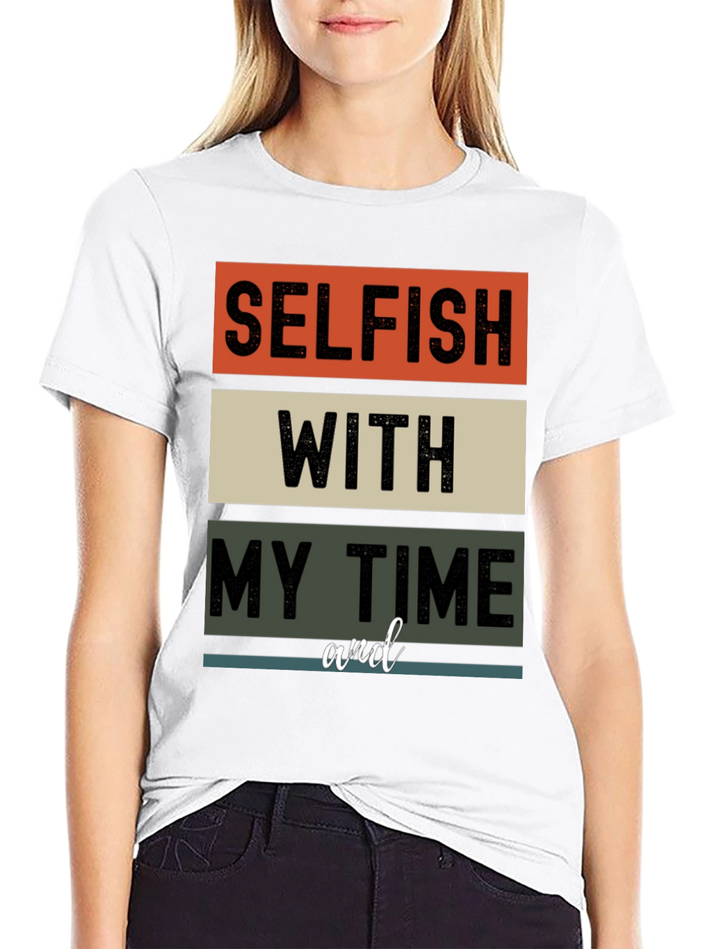 Selfish With My Time Graphic Tee