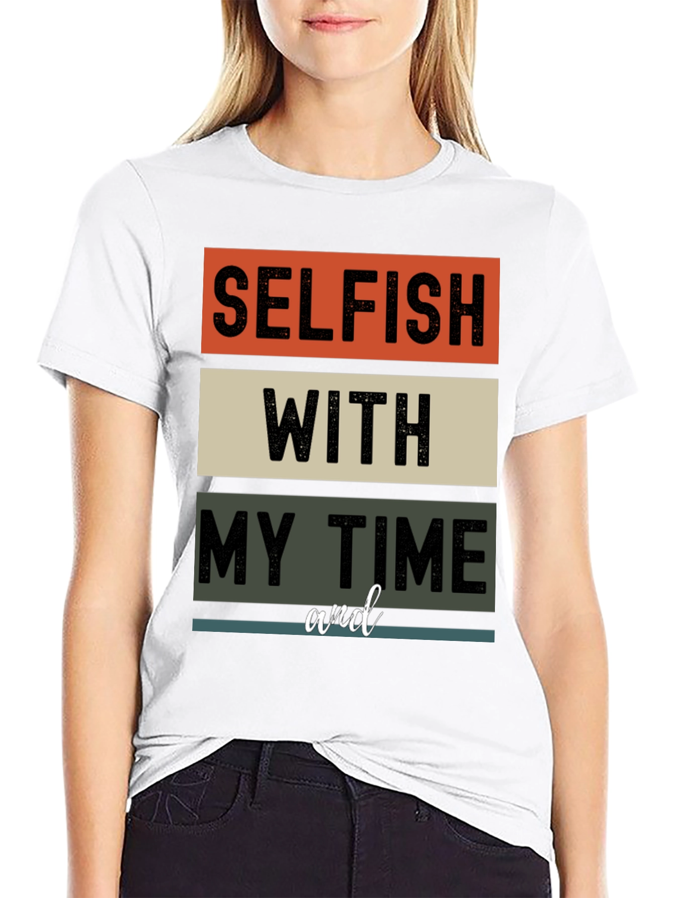 Selfish With My Time Graphic Tee
