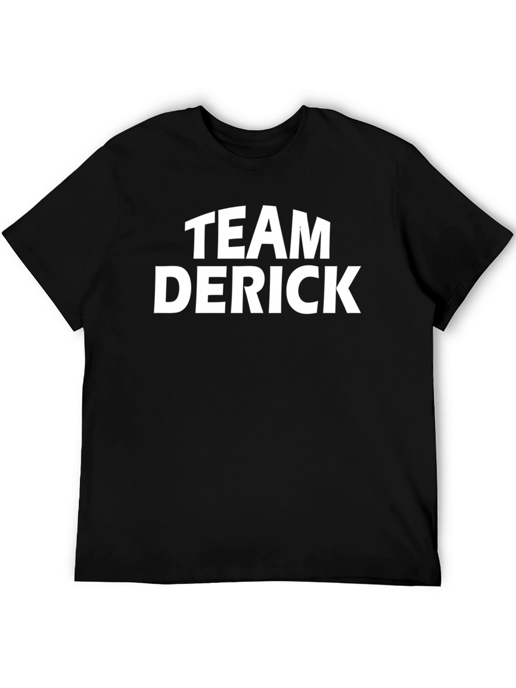 Team Derick Crew Neck T-Shirt - Black