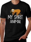 My Spirit Animal Sloth T-Shirt - Relaxed Fit