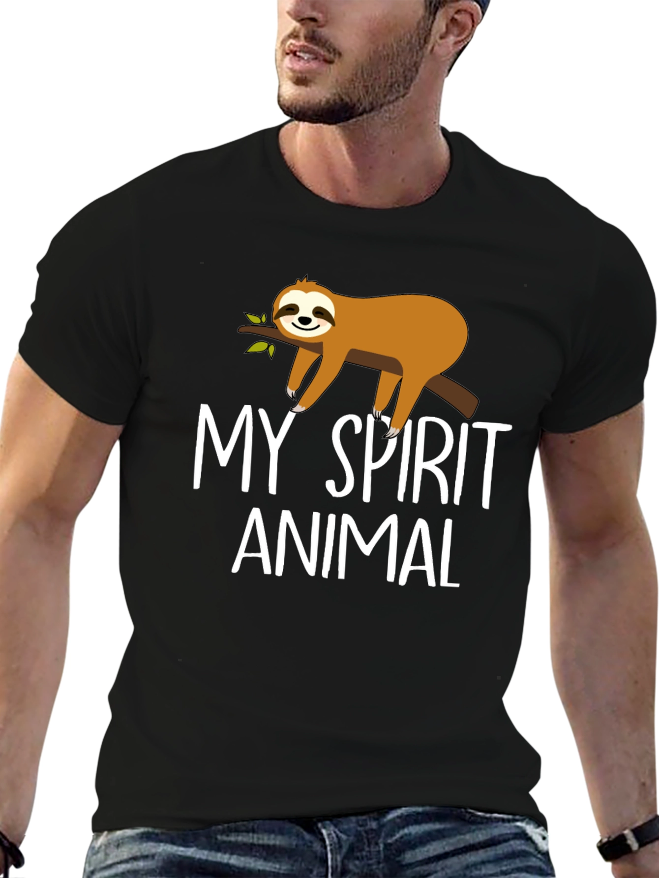 My Spirit Animal Sloth T-Shirt - Relaxed Fit