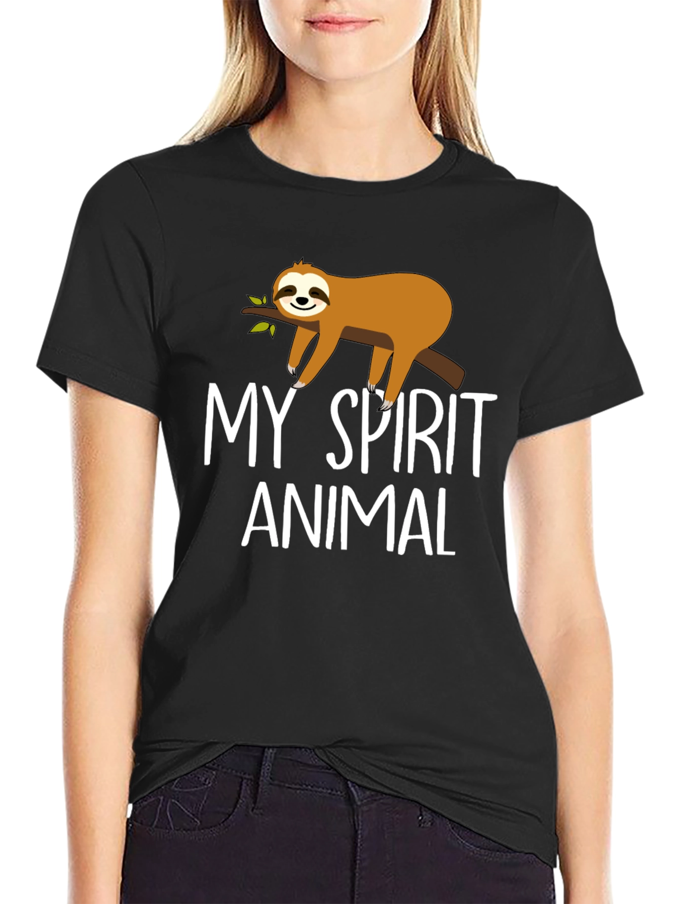 My Spirit Animal Sloth T-Shirt - Relaxed Fit