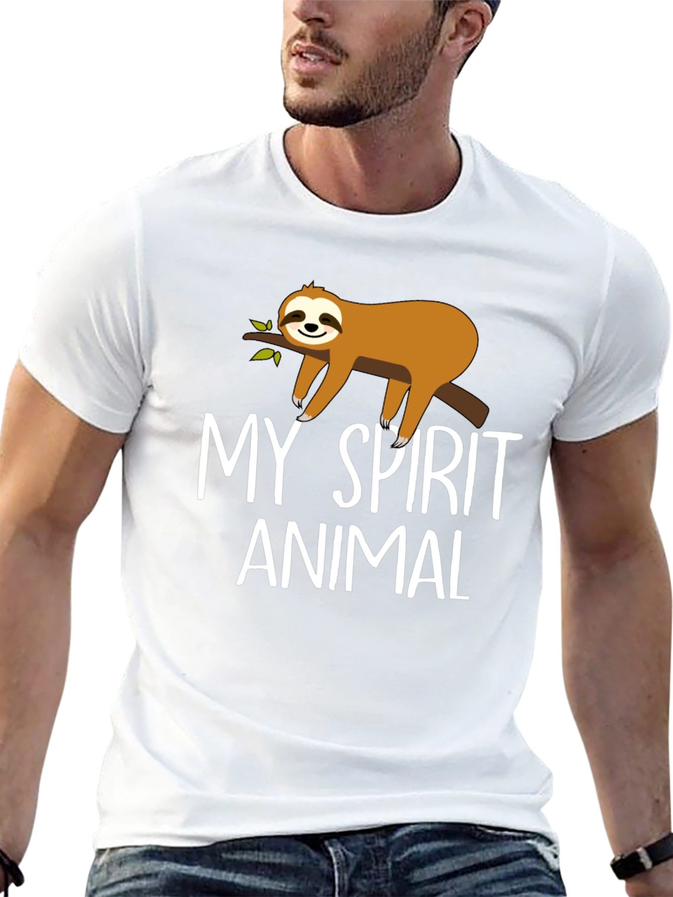 My Spirit Animal Sloth T-Shirt - Relaxed Fit