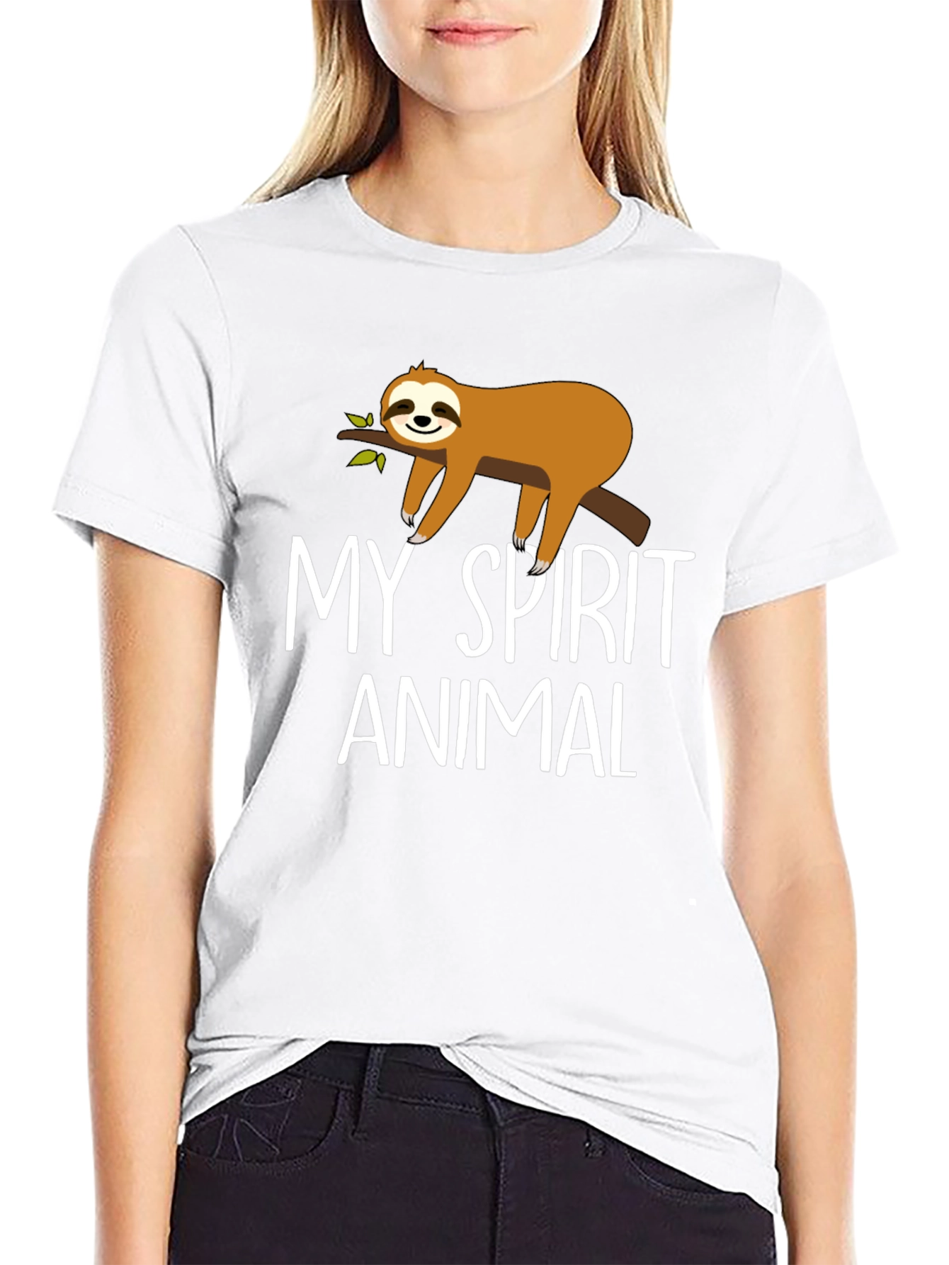 My Spirit Animal Sloth T-Shirt - Relaxed Fit