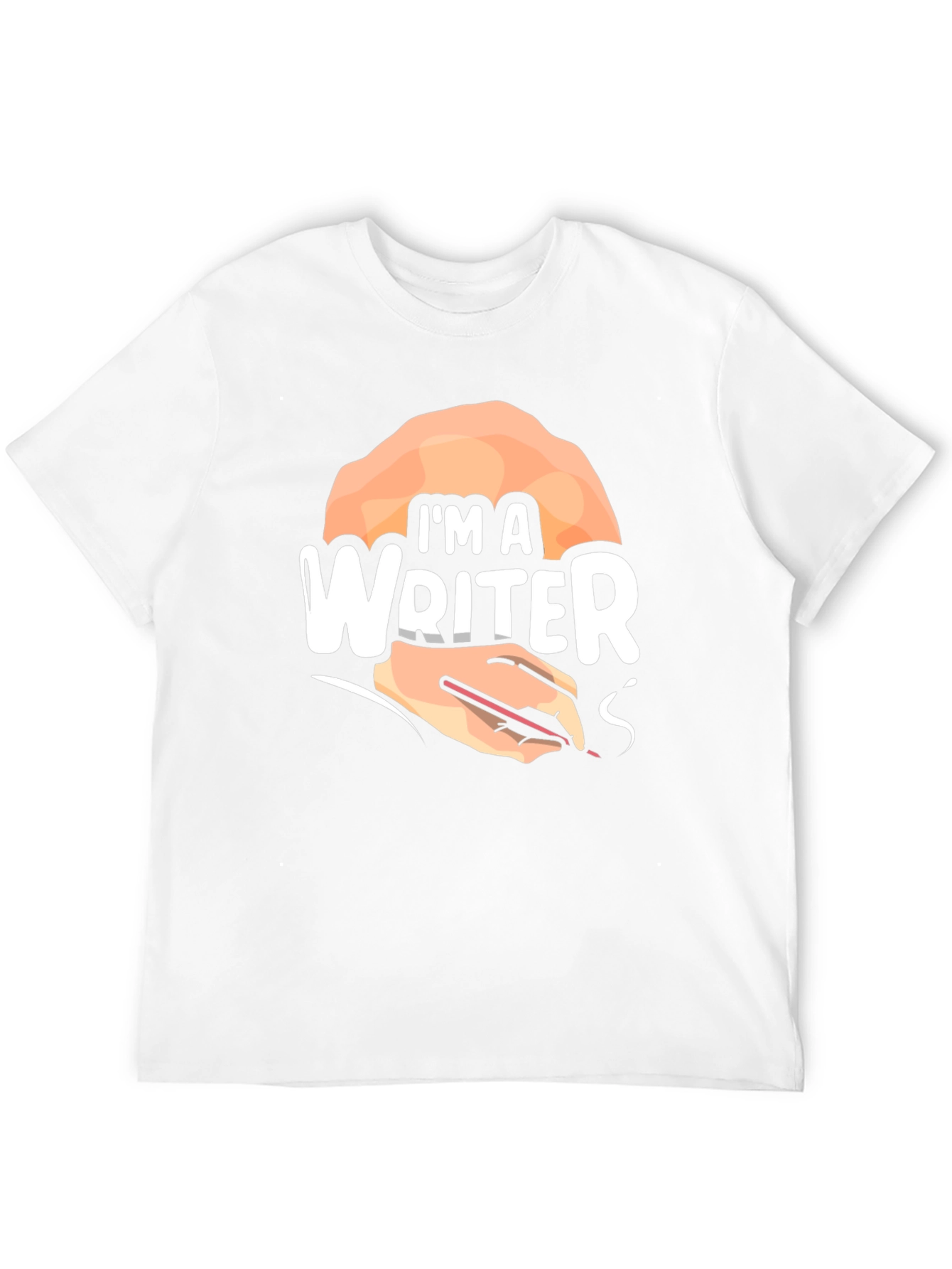 Im A Writer Graphic T-Shirt - Black
