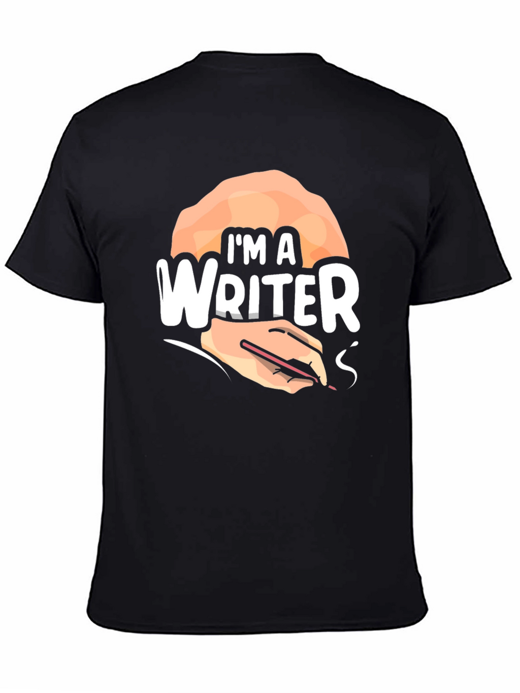 Im A Writer Graphic T-Shirt - Black