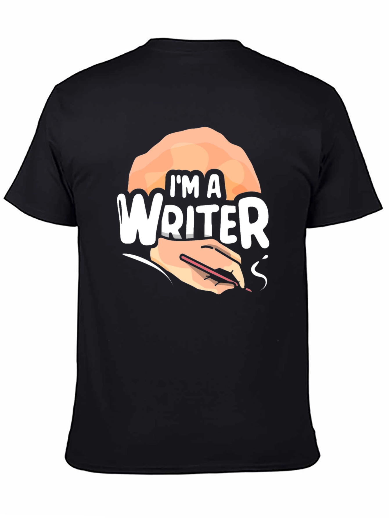 Im A Writer Graphic T-Shirt - Black
