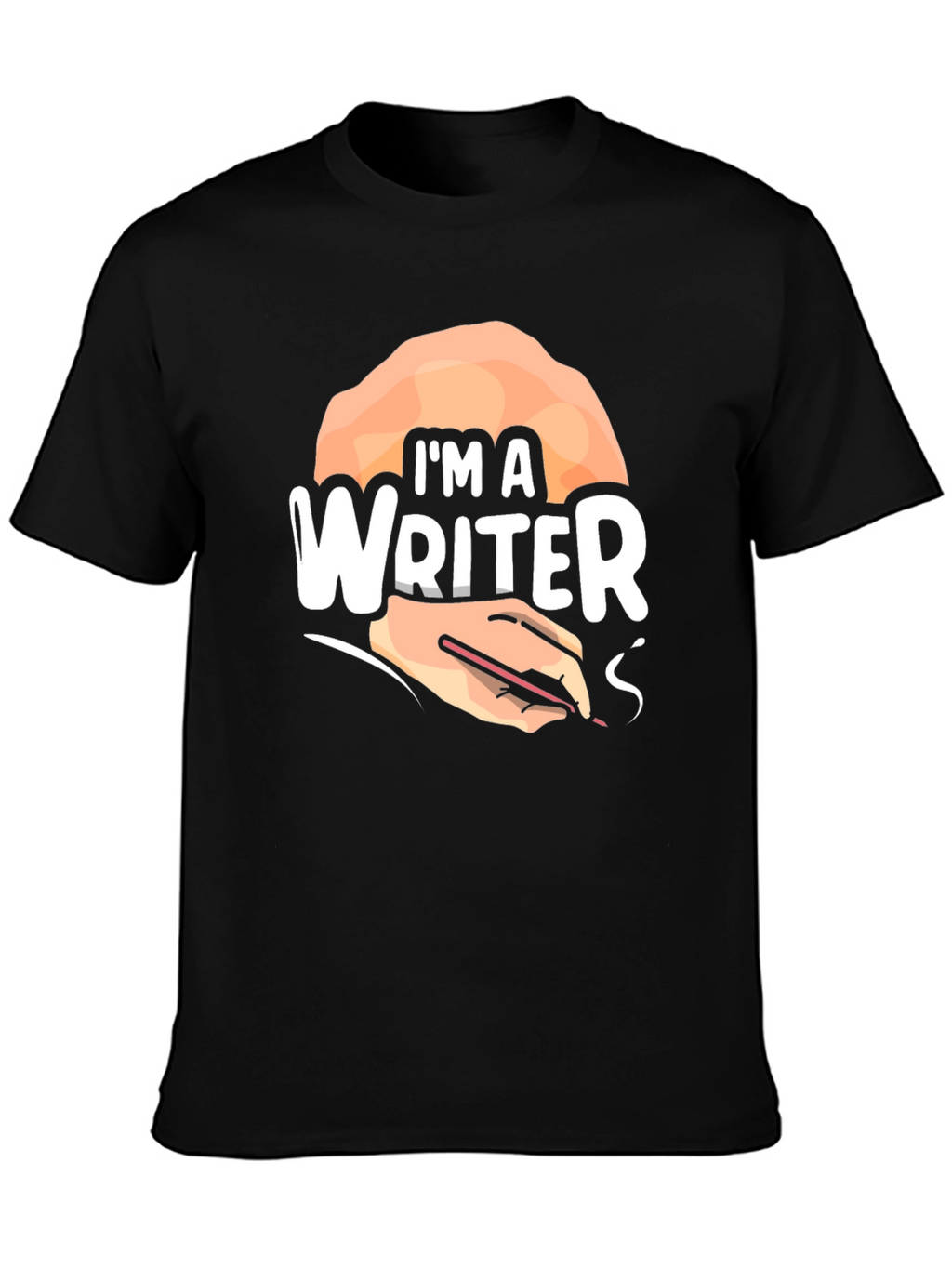 Im A Writer Graphic T-Shirt - Black