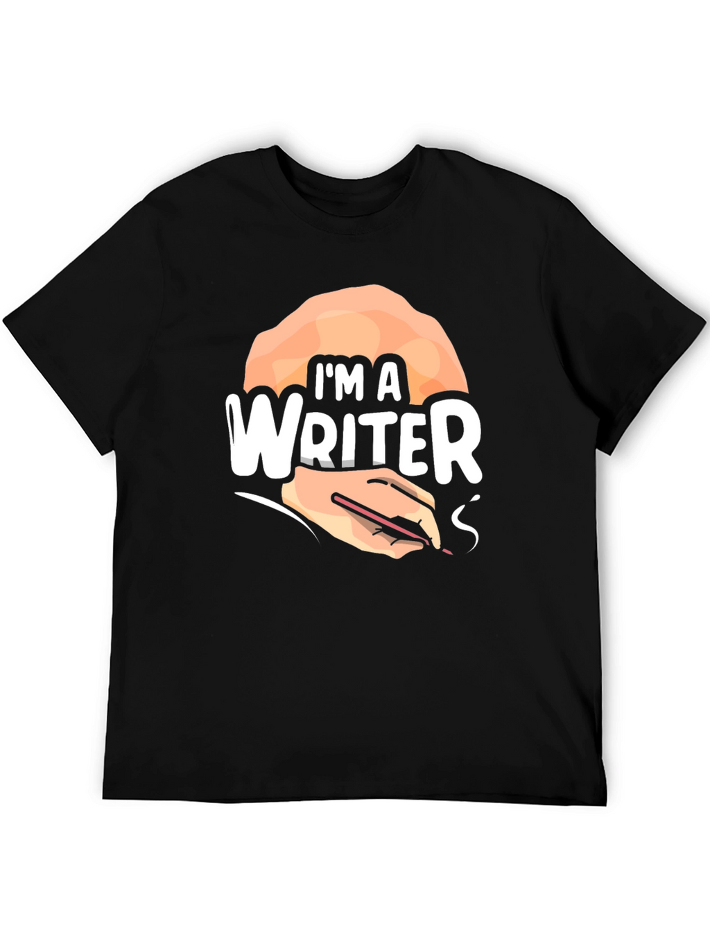 Im A Writer Graphic T-Shirt - Black